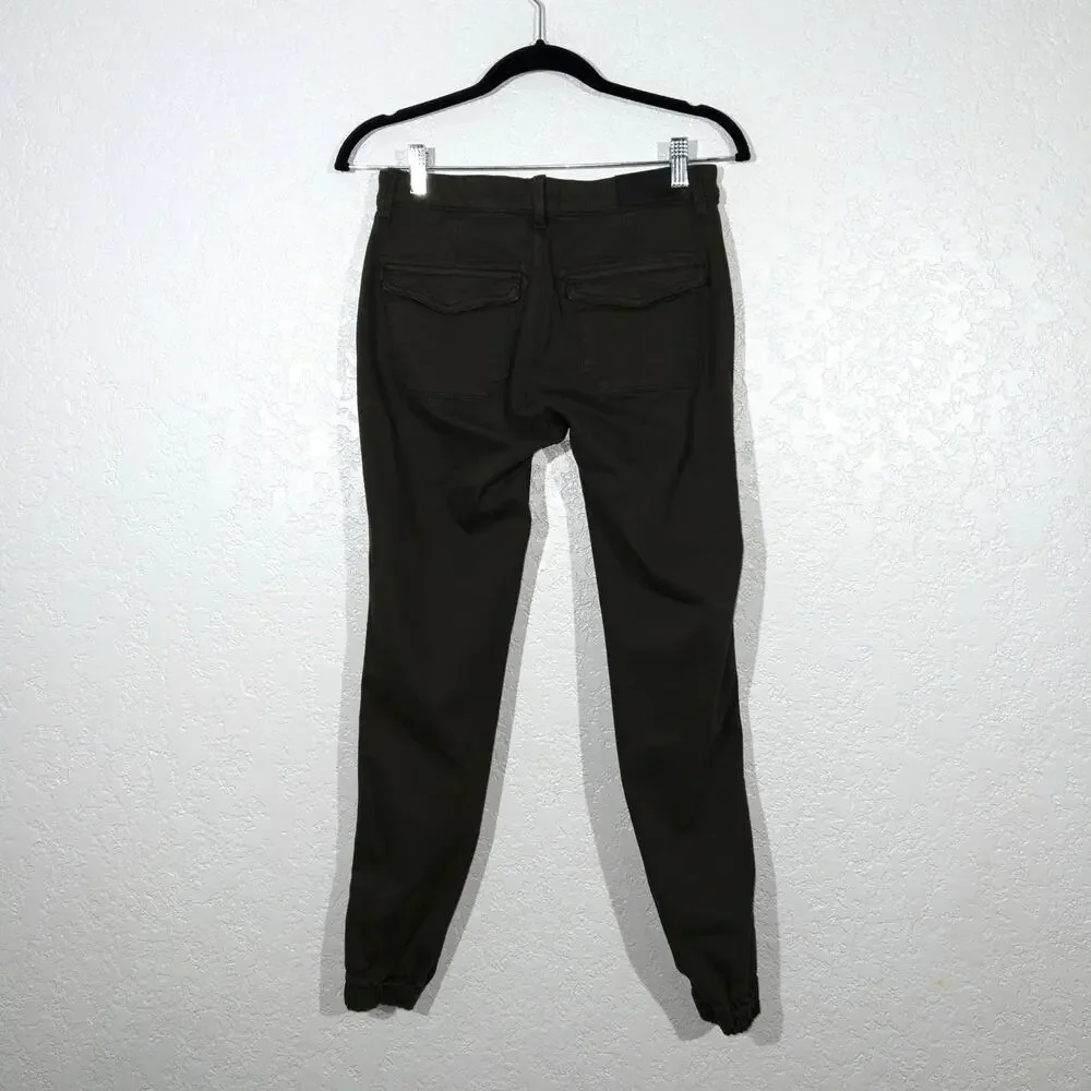New Mavi Olive‎ Green Luce Twill Ivy Slim Cargo Pants Size 27